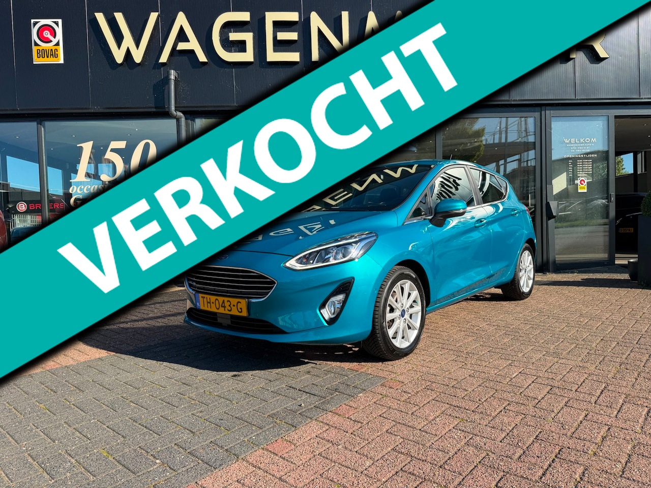 Ford Fiesta - 1.0 EcoBoost Titanium Clima|ACC|NAVI|CAM|DealerOH - AutoWereld.nl