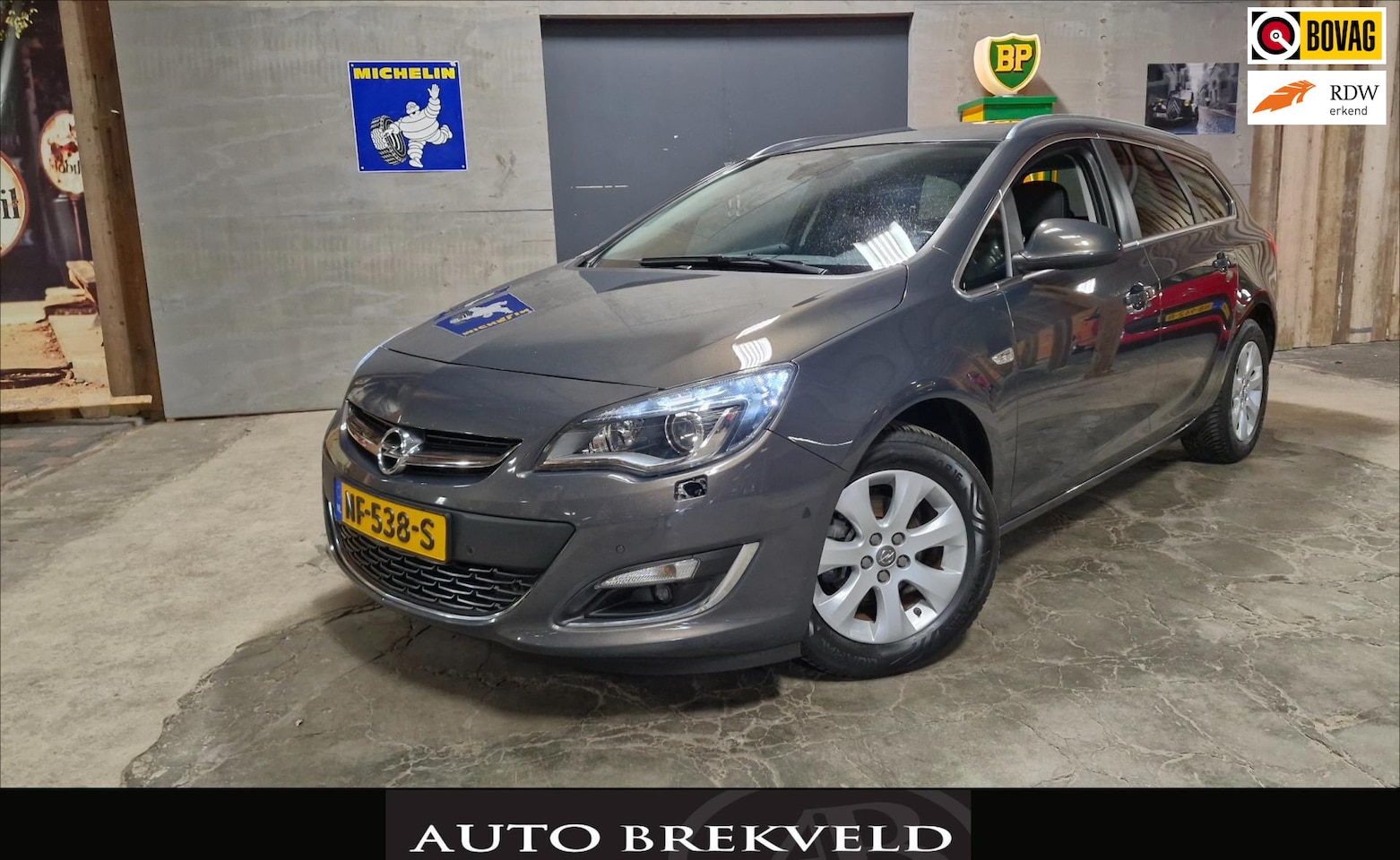 Opel Astra Sports Tourer - 1.4 Turbo LPG Business + 140PK | Rijklaarprijs | Camera | Stoelverwarming | Clima | Cruise - AutoWereld.nl