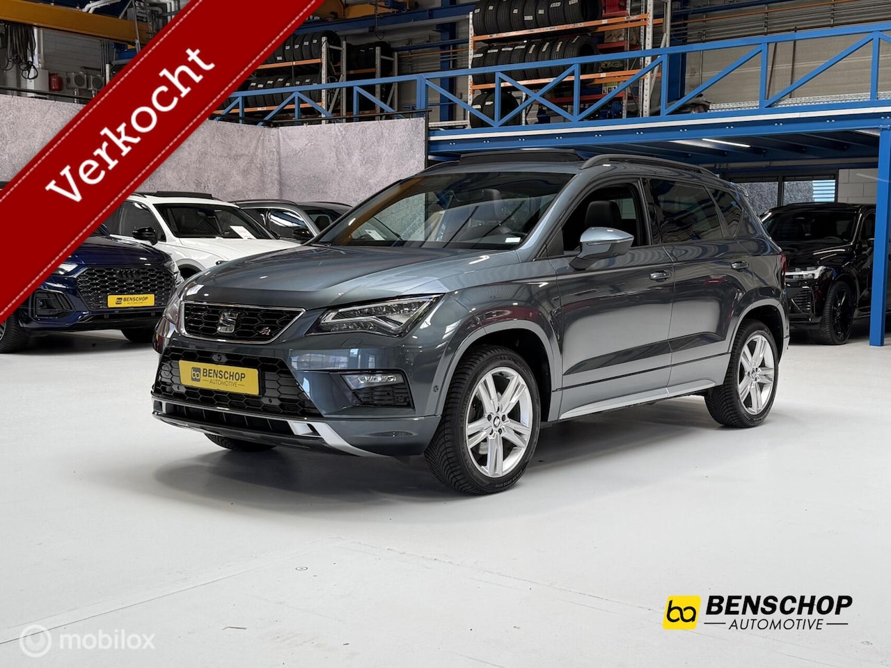SEAT Ateca - 1.4 EcoTSI FR Panodak Alcantara Navi 360 Camera Beats - AutoWereld.nl