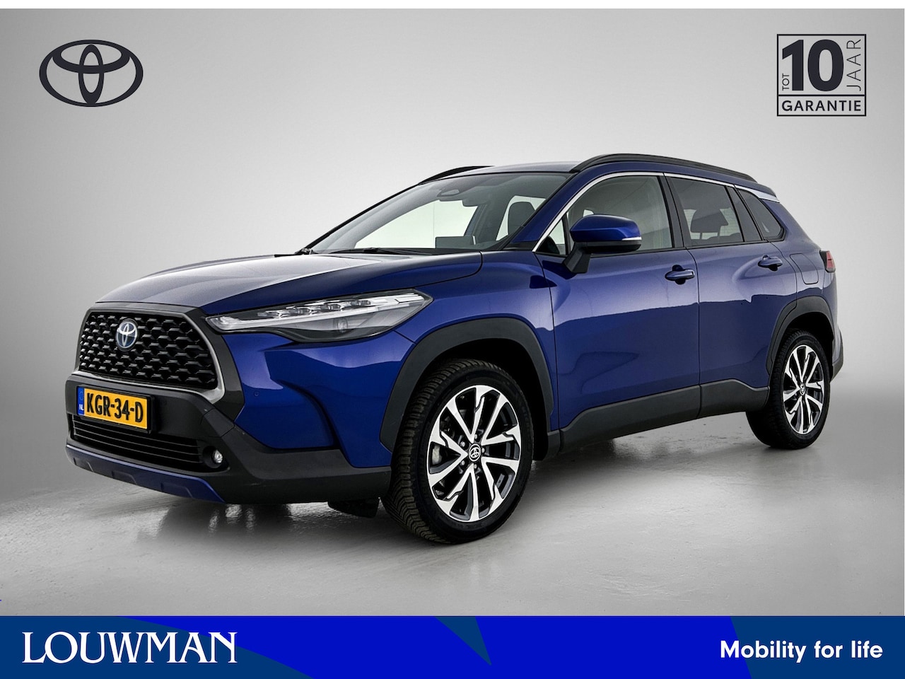 Toyota Corolla Cross - Hybrid 200 Dynamic Limited + | Stuur en stoelverwarming | Electrische achterklep bediening - AutoWereld.nl