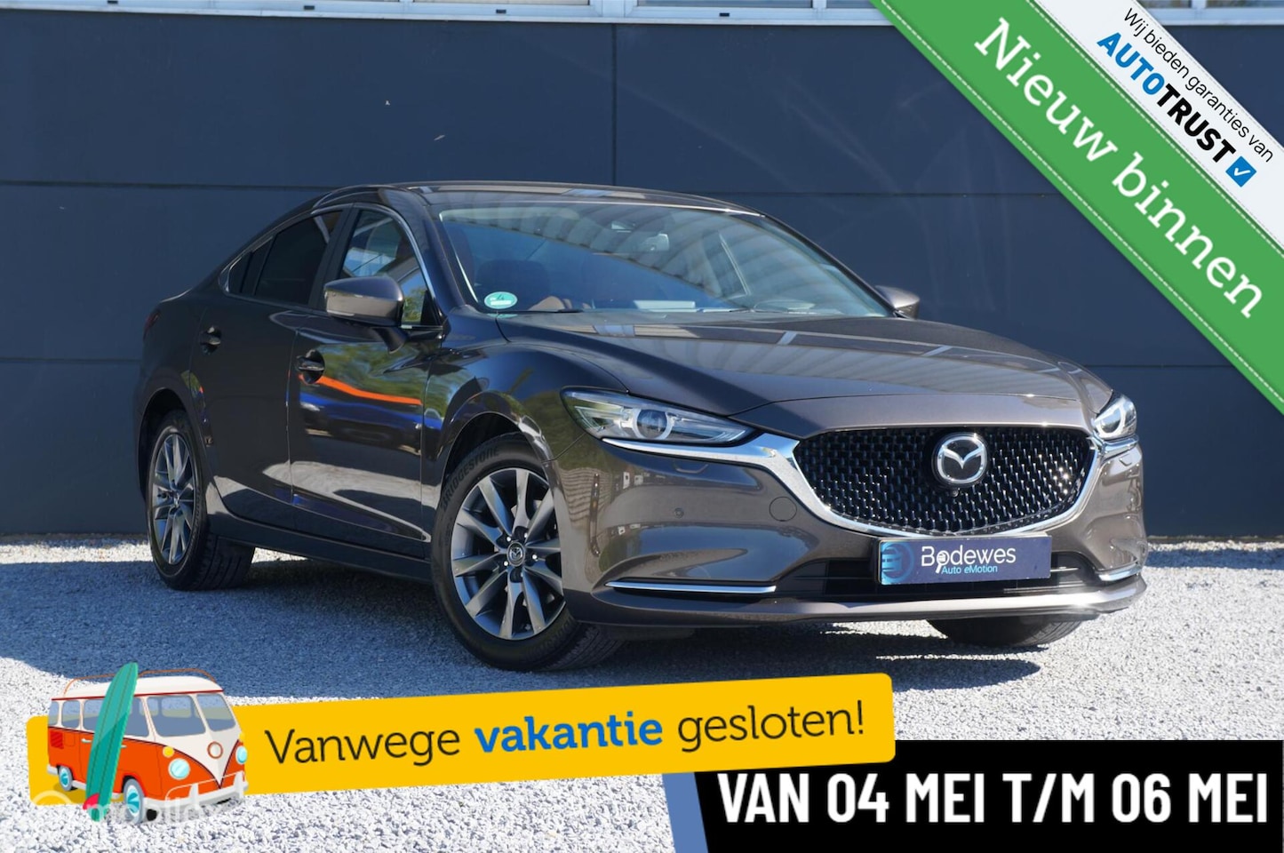 Mazda 6 - 2.0 SkyActiv-G 165 Aut. Business Leder 360 Cam. Bose - AutoWereld.nl