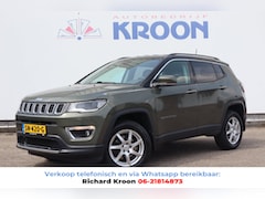 Jeep Compass - 1.4 MultiAir Limited 4x4|Trekhaak|Leer|Cruise| 4x nieuwe Banden