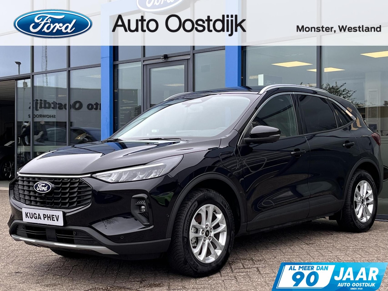 Ford Kuga - 2.5 PHEV Titanium 243PK Elek. Trekhaak Winterpack Adaptieve Cruise 360-Camera Blind-Spot K - AutoWereld.nl