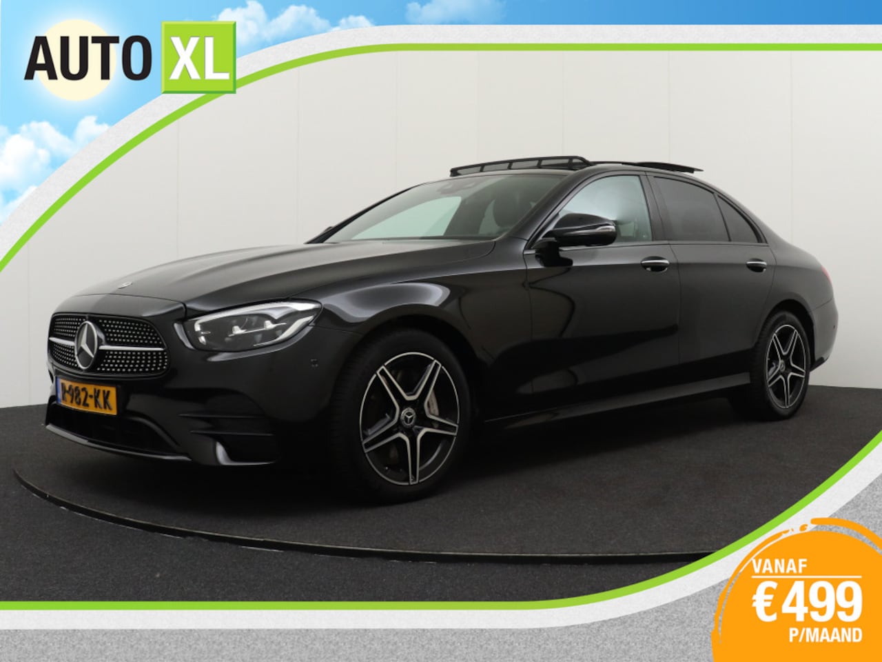 Mercedes-Benz E-klasse - 300e AMG Night-Pack Pano-dak Elek.Trekhaak Memory - AutoWereld.nl