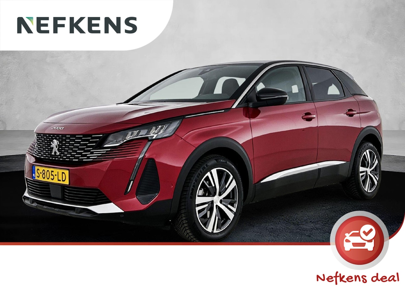 Peugeot 3008 - Allure Pack 130pk Automaat | 1ste eigenaar | Elektrisch bedienbare Achterklep | Camera | D - AutoWereld.nl