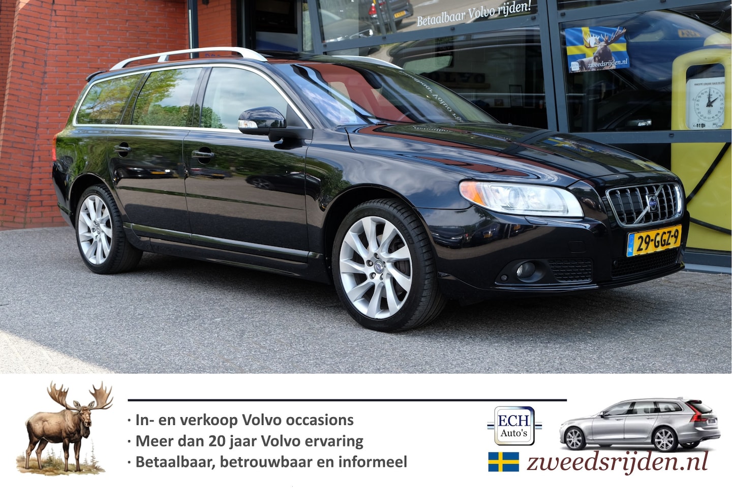 Volvo V70 - 3.0 T6 AWD Summum 3.0 T6 AWD Summum, Four-C, Schuifdak - AutoWereld.nl