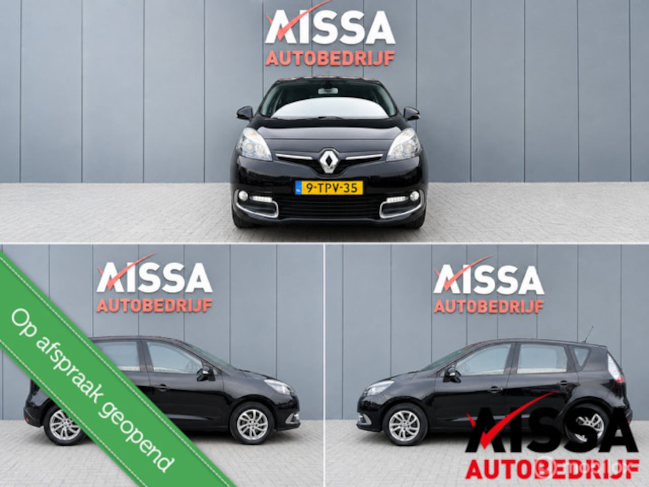 Renault Scénic - 1.5 dCi Expression Navi Cruise Clima Halfleer Lmv Trekhaak...... - AutoWereld.nl