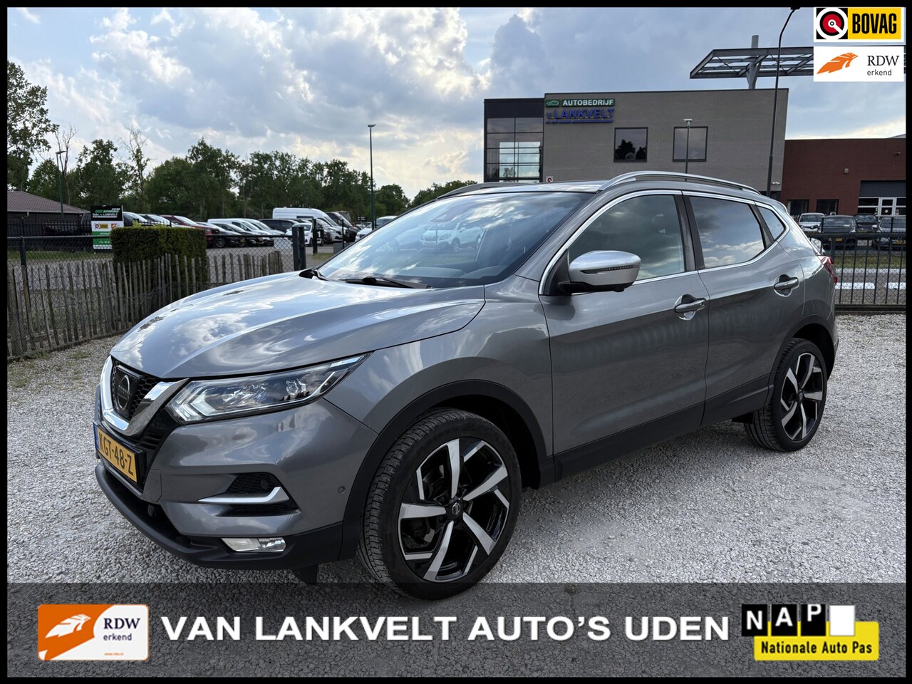 Nissan Qashqai - 1.2 Tekna Leder, 19 inch, Panorama, BOSE - AutoWereld.nl