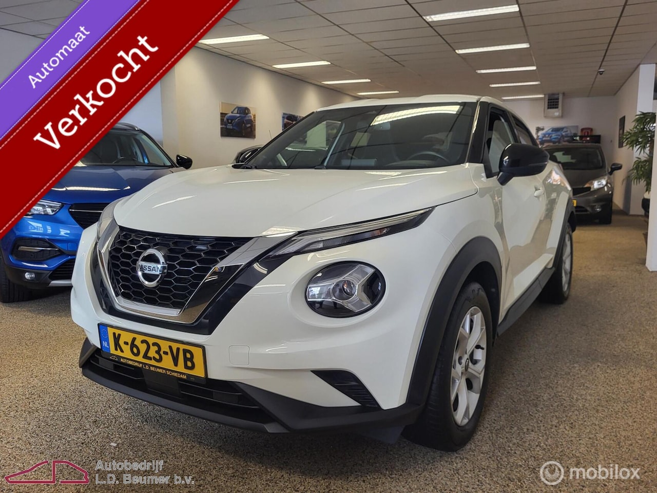 Nissan Juke - 1.0 DIG-T N-Connecta AUTOMAAT *NL, 1e EIG, RIJKLAARPRIJS!* - AutoWereld.nl