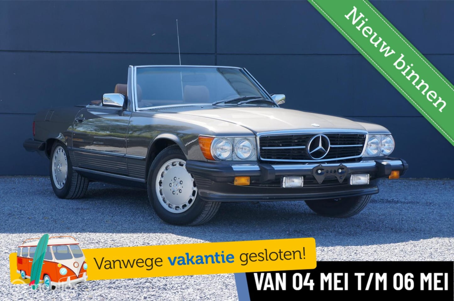 Mercedes-Benz SL-klasse Roadster - 560 SL 1986 Roadster/Convertible USA Spec - AutoWereld.nl