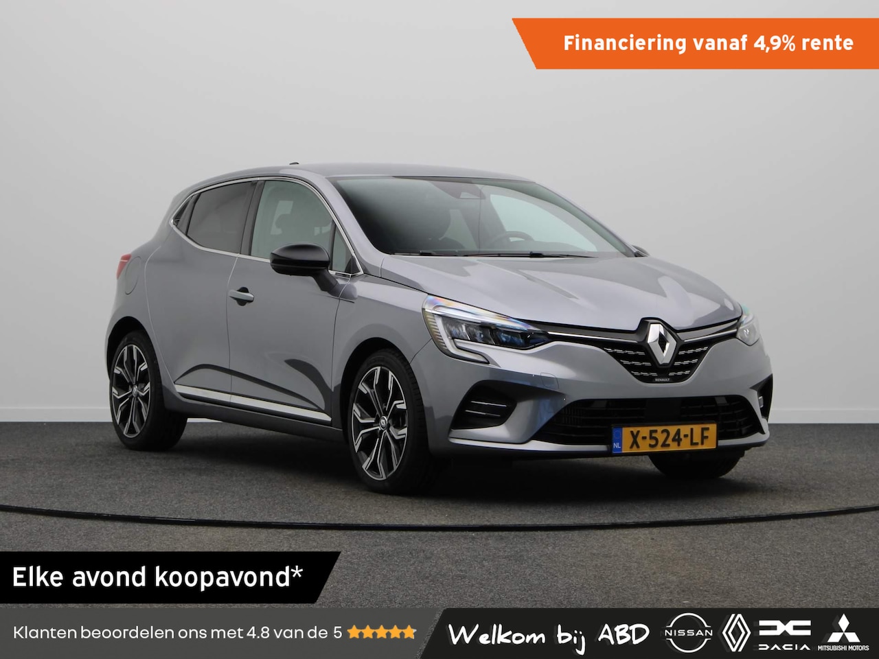 Renault Clio - TCe 90pk Techno | 17"' LMV | Cruise control | Climate Control | Navigatie | Achteruitrijca - AutoWereld.nl