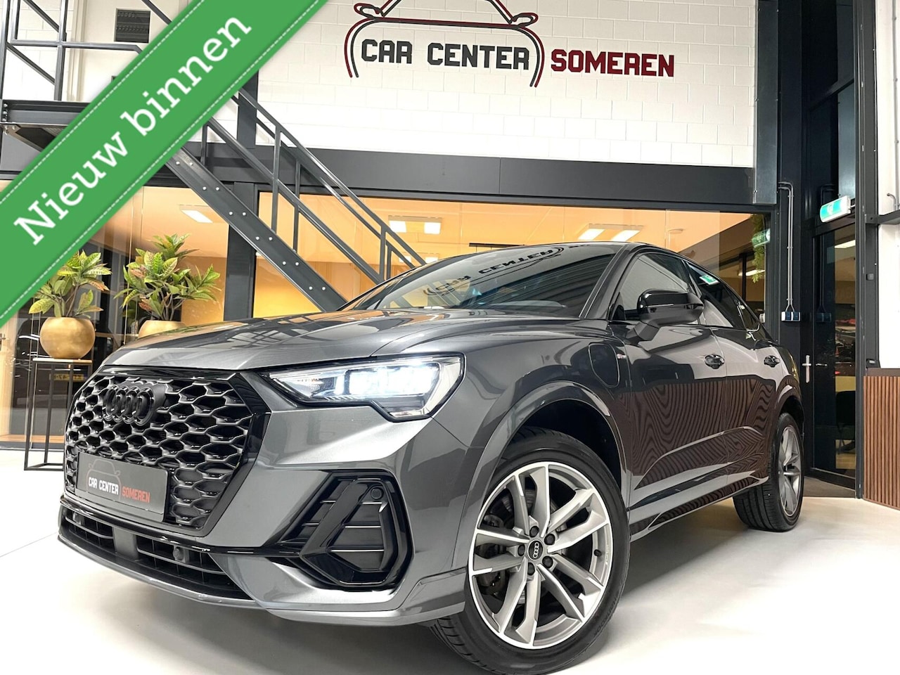 Audi Q3 Sportback - 45 TFSI e 3x S-Line 245 PK/ Cam/ Keyless/ 19'LMV/ Leder - AutoWereld.nl