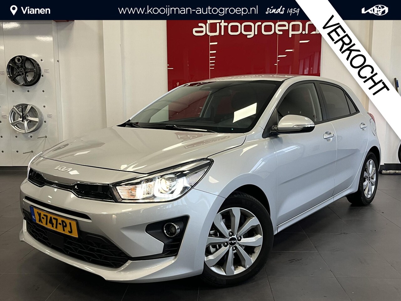Kia Rio - 1.0 T-GDi MHEV DynamicPlusLine Mét trekhaak | Apple Carplay/Android Auto | Adaptive cruise - AutoWereld.nl