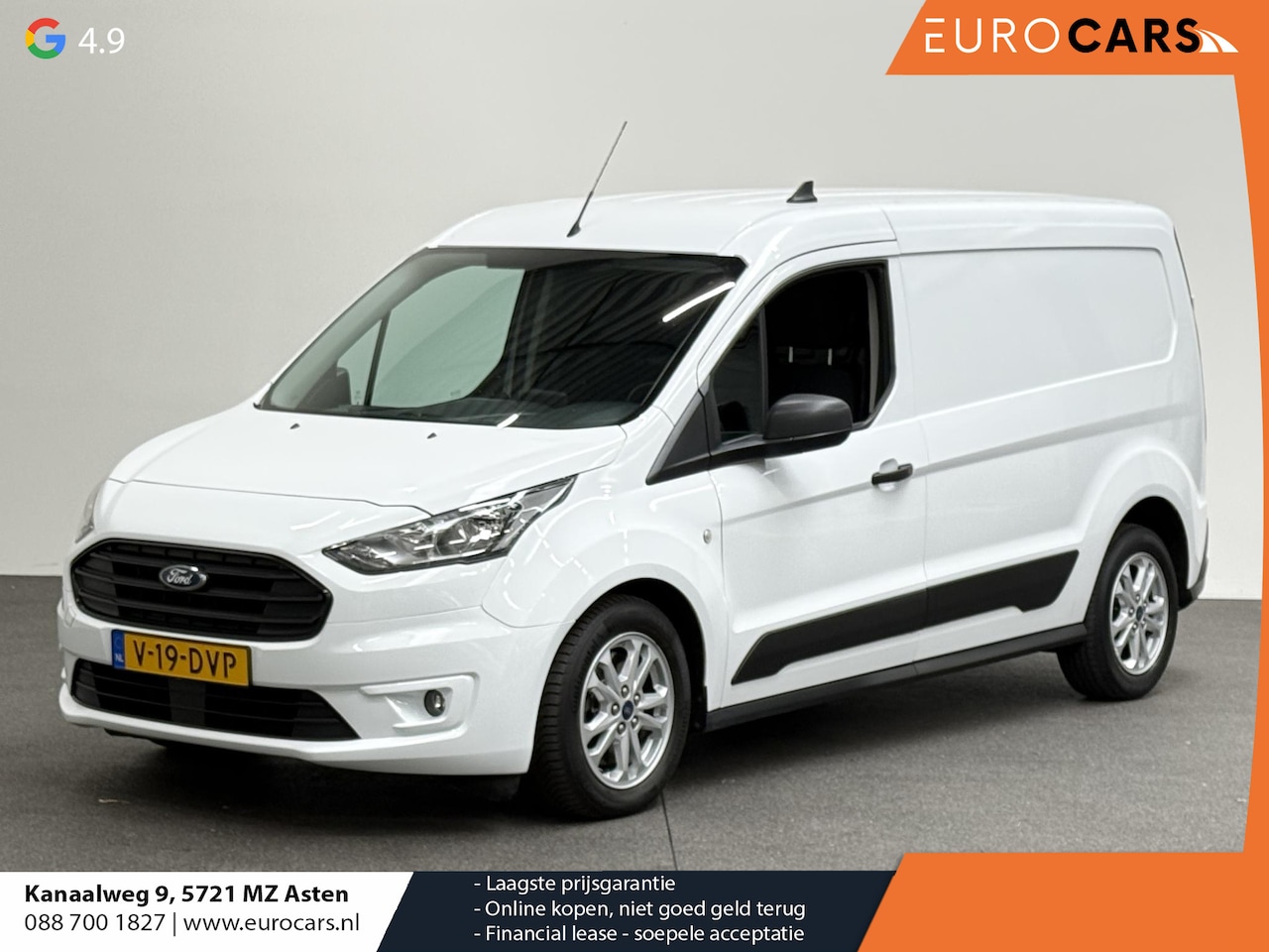Ford Transit Connect - 1.5 EcoBlue Automaat L2 Trend Navi Airco Parkeersensoren Cruise Control Camera - AutoWereld.nl