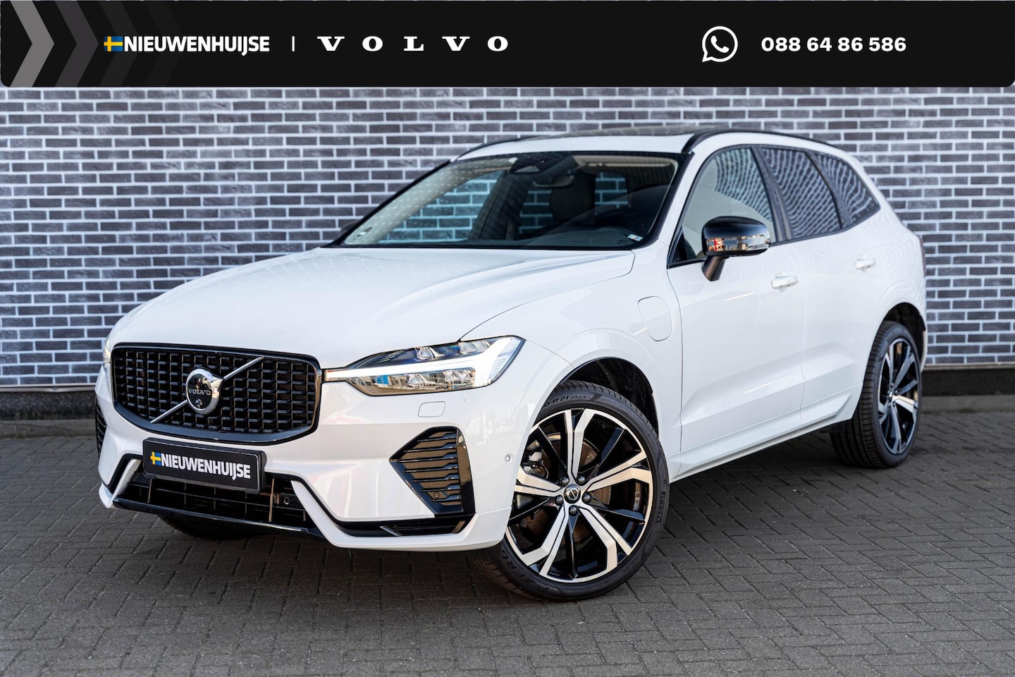 Volvo XC60 - 2.0 T6 Plug-in Hybrid AWD Plus Dark | Google | Long Range | 360 Camera | Zitverlenging | L - AutoWereld.nl