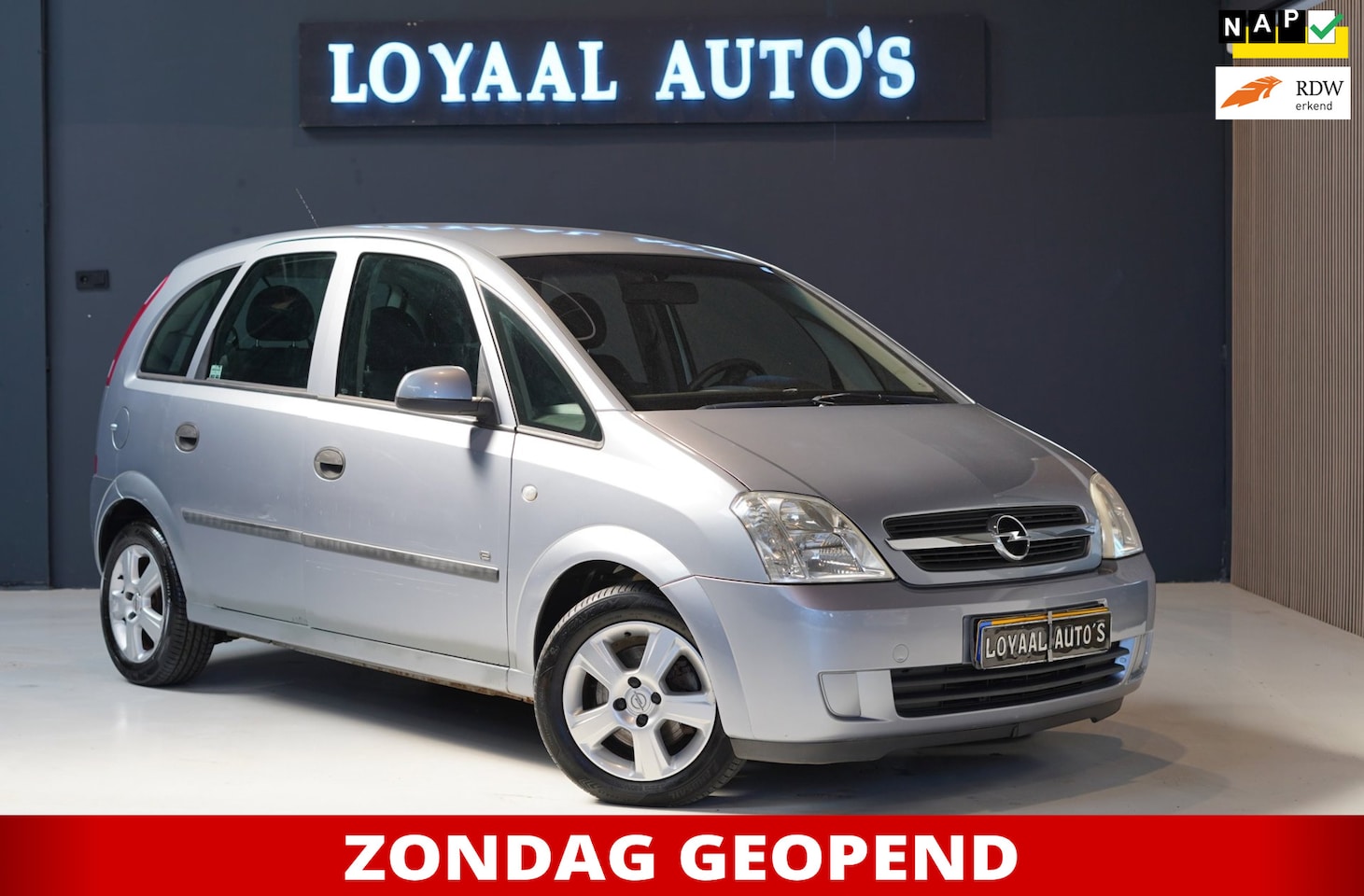Opel Meriva - 1.6-16V Maxx Cool | AIRCO | ELEK.RAMEN | TREKHAAK | NAP | APK. - AutoWereld.nl