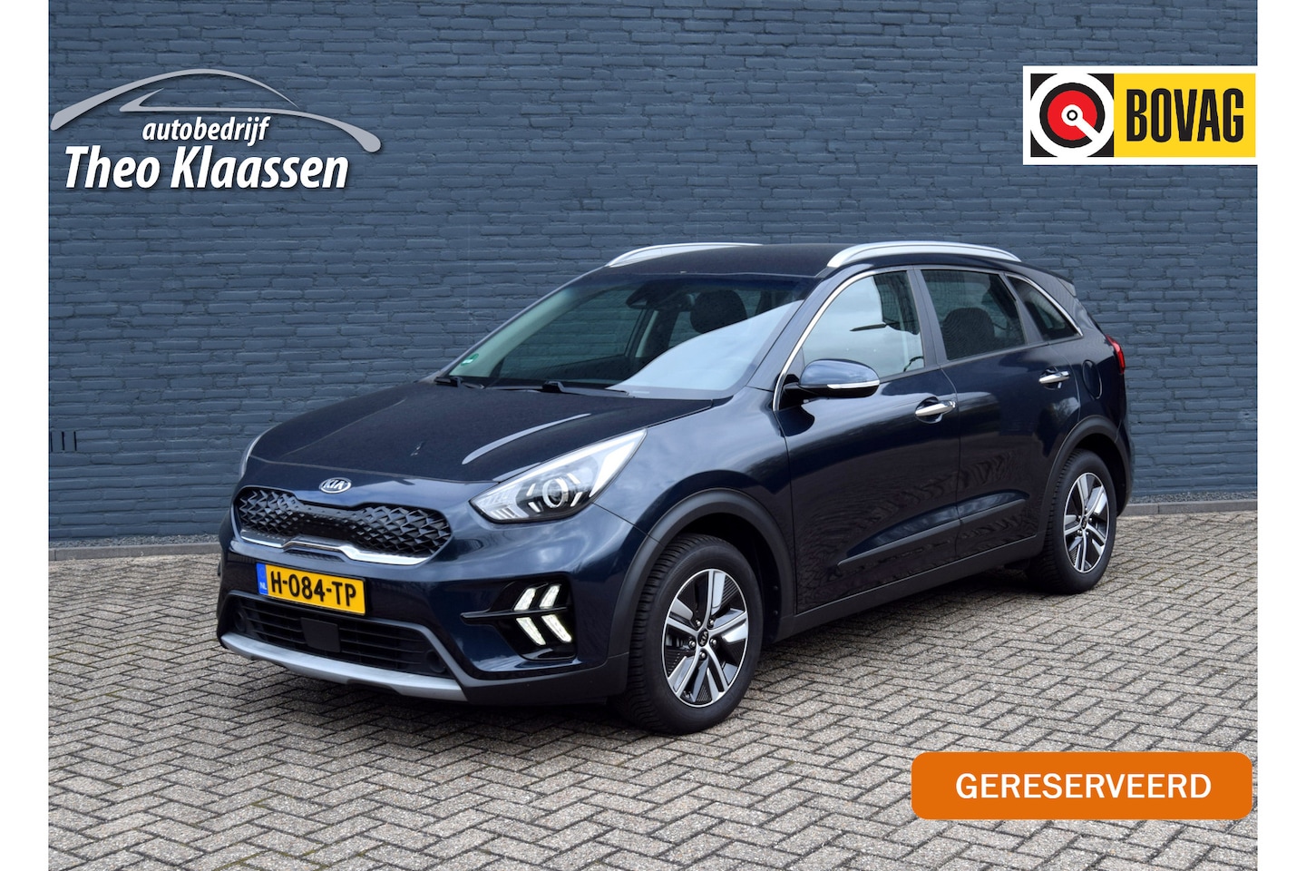 Kia Niro - 1.6 GDi Hybrid DynamicLine Camera 1/2 leder Apple carplay Navi - AutoWereld.nl