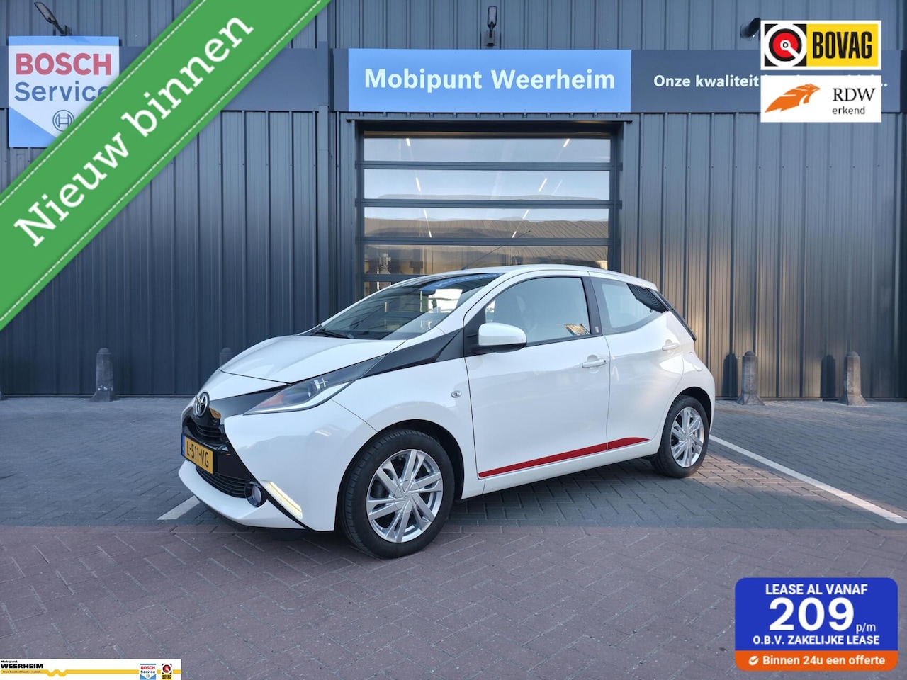Toyota Aygo - 1.0 VVT-i x-play Automaat / Camera / Carplay / Android etc! - AutoWereld.nl