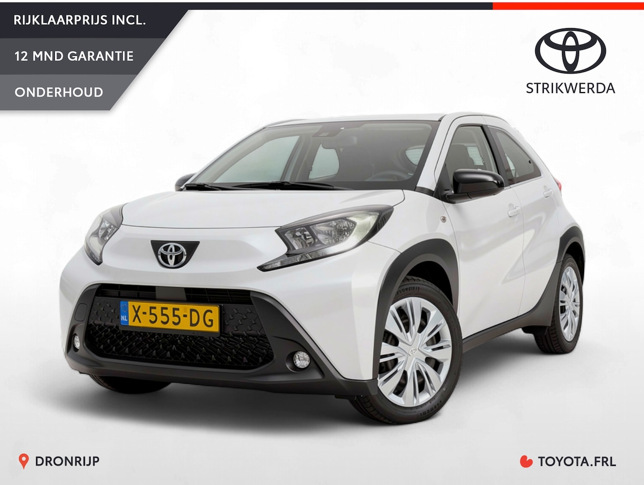 Toyota Aygo X - 1.0 VVT-i MT Play | Adapt. Cruise | Airco | Camera | Carplay / Android Auto - AutoWereld.nl