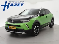 Opel Mokka-e - ULTIMATE 50 KWH TWO TONE 94% SOH + LEDER/ALCANTARA | STOEL/STUURVERW. | 18 INCH | MATCHA G