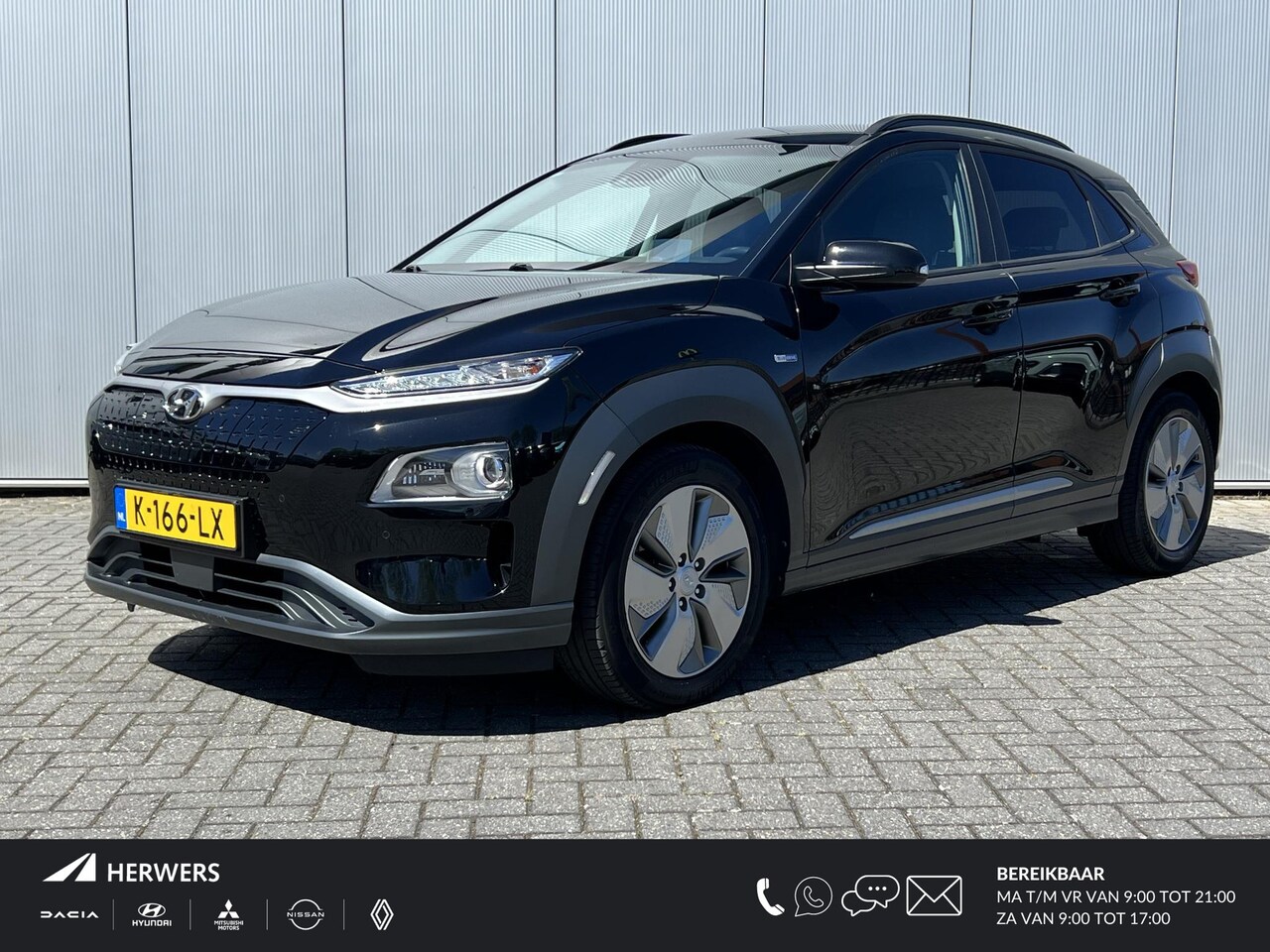 Hyundai Kona Electric - EV Limited 64 kWh / 3 Fase  / 484 KM WLTP / Lederen Bekleding / Stoelen Elektrisch Verstel - AutoWereld.nl