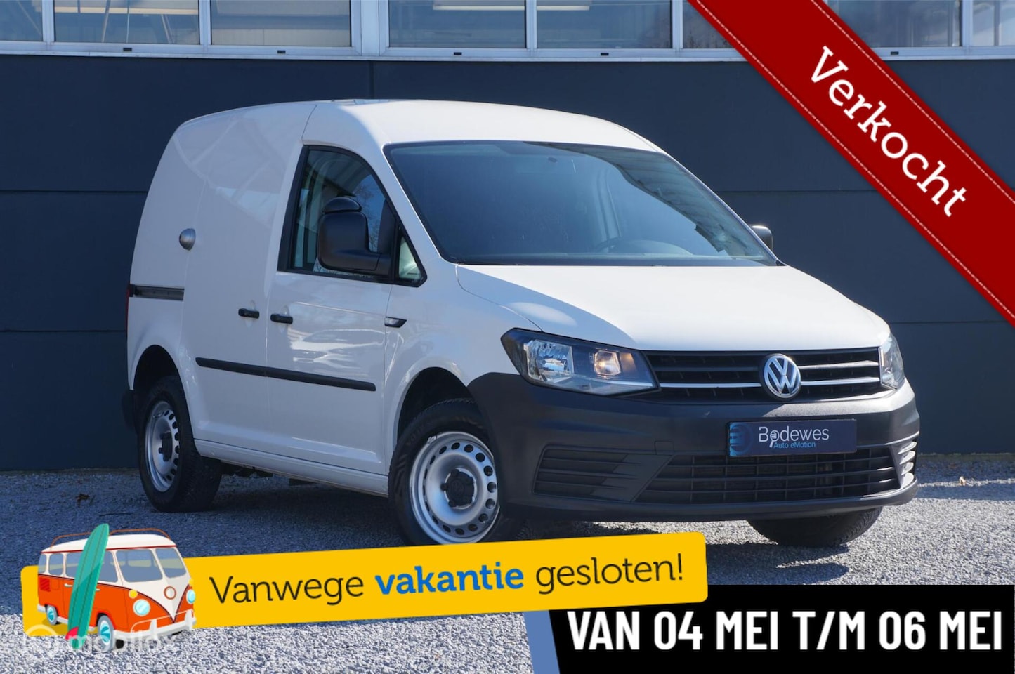 Volkswagen Caddy - Bestel 2.0 TDI L1H1 BMT Comfort Navi Airco! - AutoWereld.nl