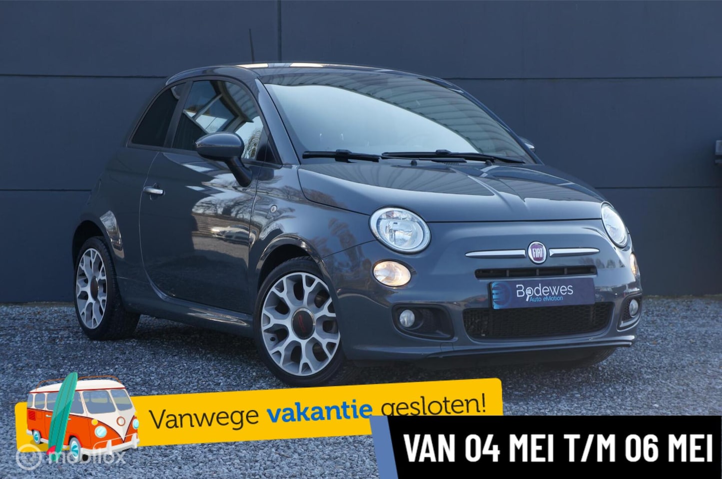 Fiat 500 - s 0.9 TwinAir Turbo 500 Sport Airco Alcantara Velgen - AutoWereld.nl