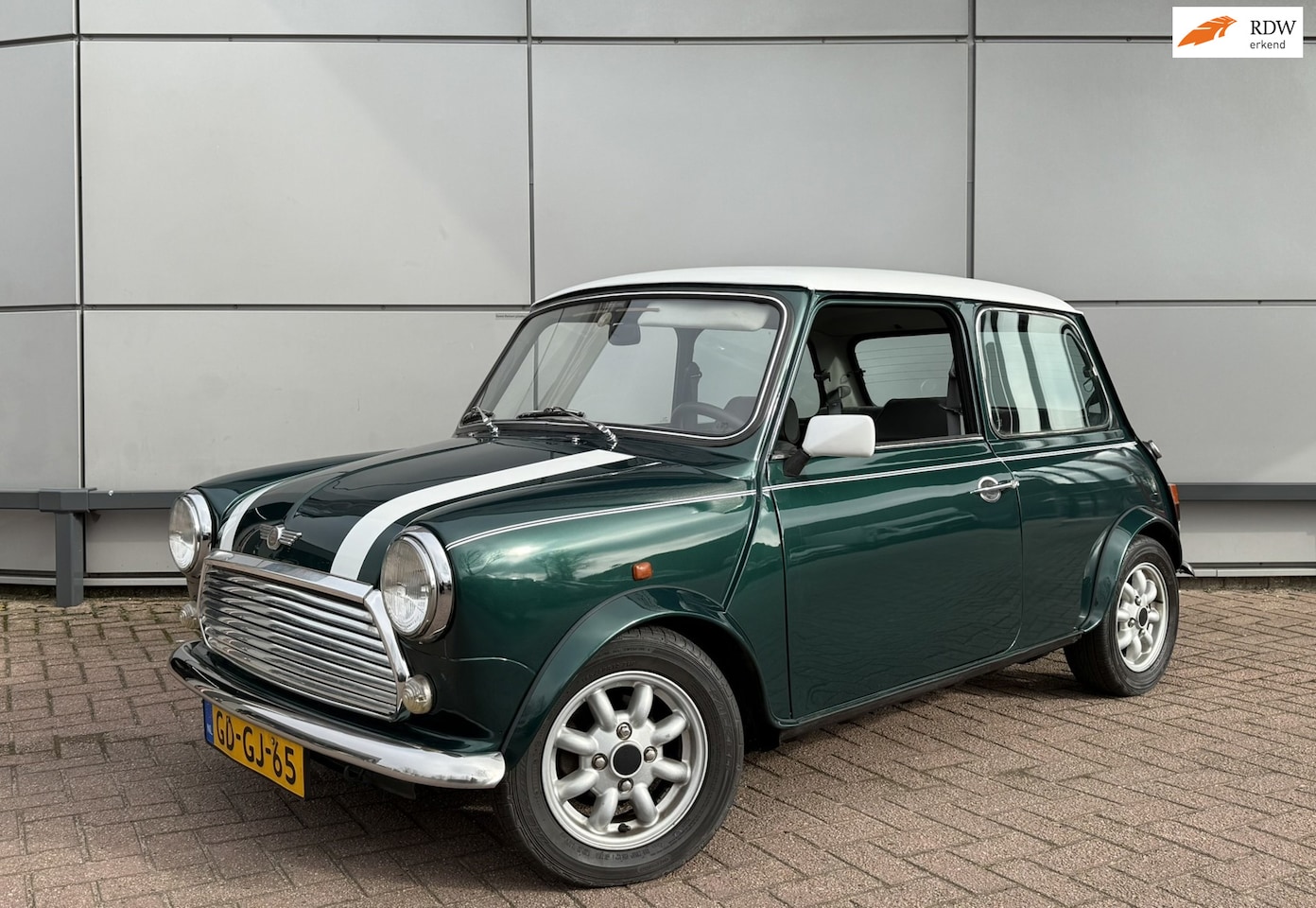 Rover Mini - 1.3 Sprite British Racing Green | in 2022 Gerestaureerd - AutoWereld.nl