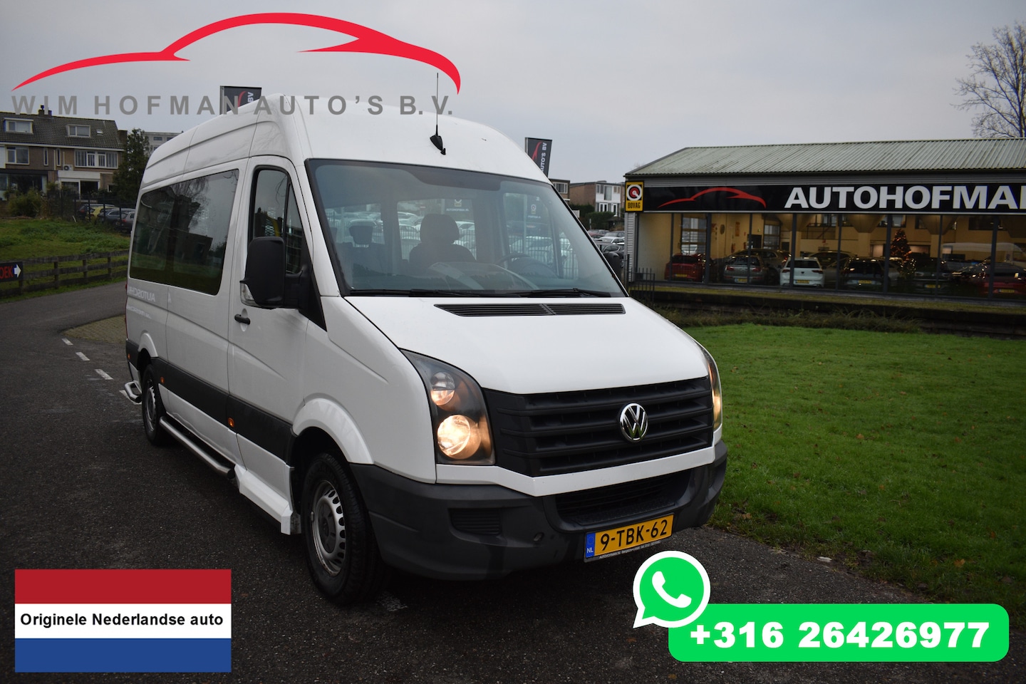 Volkswagen Crafter - 35 2.0 TDI L2H2 BPM € 6240.- excl BTW 9Pers Rolstoelbus Camper - AutoWereld.nl