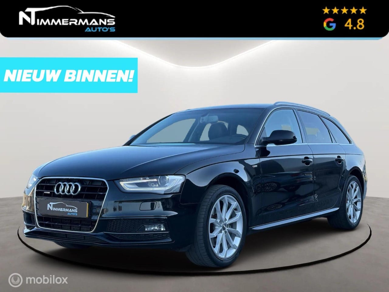 Audi A4 Avant - 2.0 TFSI quattro Sport|STOELVERW|GOED ONDERHOU - AutoWereld.nl
