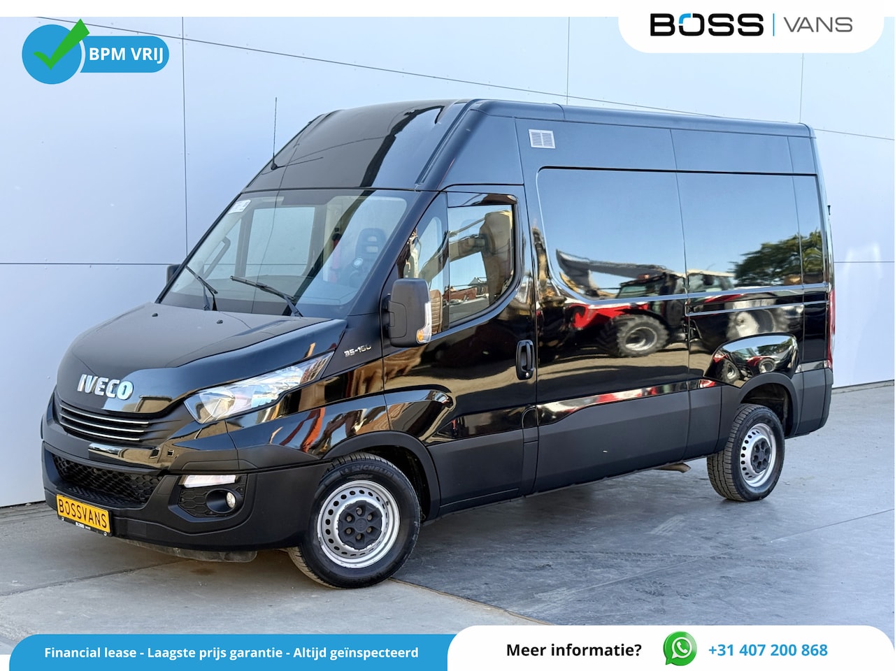 Iveco Daily - 35S16 2.3 Automaat L2H2 Airco Cruise Control Navigatie Lucht geveerde stoel - AutoWereld.nl