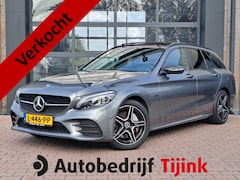 Mercedes-Benz C-klasse Estate - 300 e T Night Edition AMG Limited | Pano | Trekhaak | Multibeam | 360° camera | Leder/alca