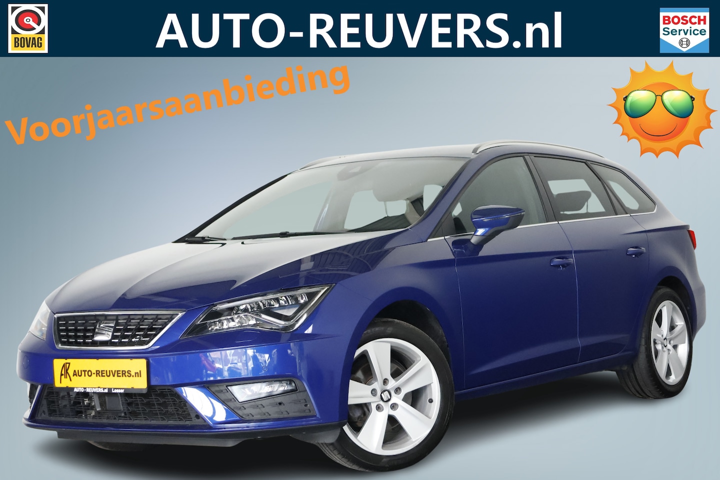 SEAT Leon ST - Xcellence 1.5 TGI (CNG gas) / LED / ACC / CarPlay / Navi / DAB - AutoWereld.nl
