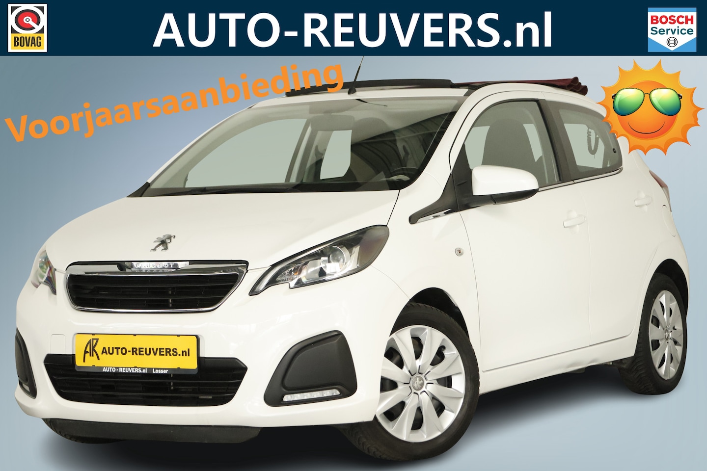 Peugeot 108 - 1.2 Puretech Active TOP! / Opendak / Airco / 4S band / Stoelverwarming - AutoWereld.nl