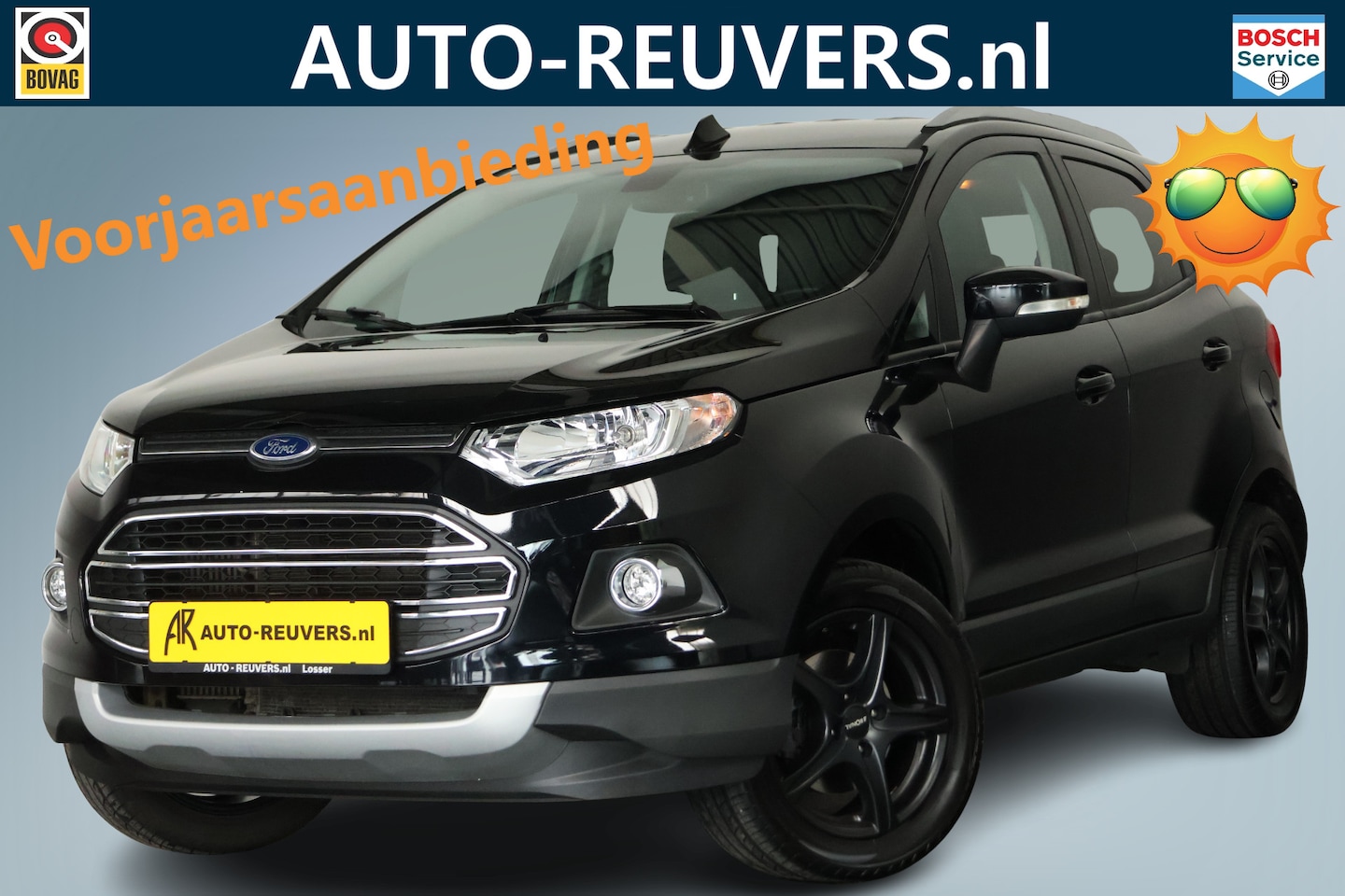 Ford EcoSport - 1.0 EcoBoost Titanium / Leder / Airco / LMV / Cruisecontrol - AutoWereld.nl