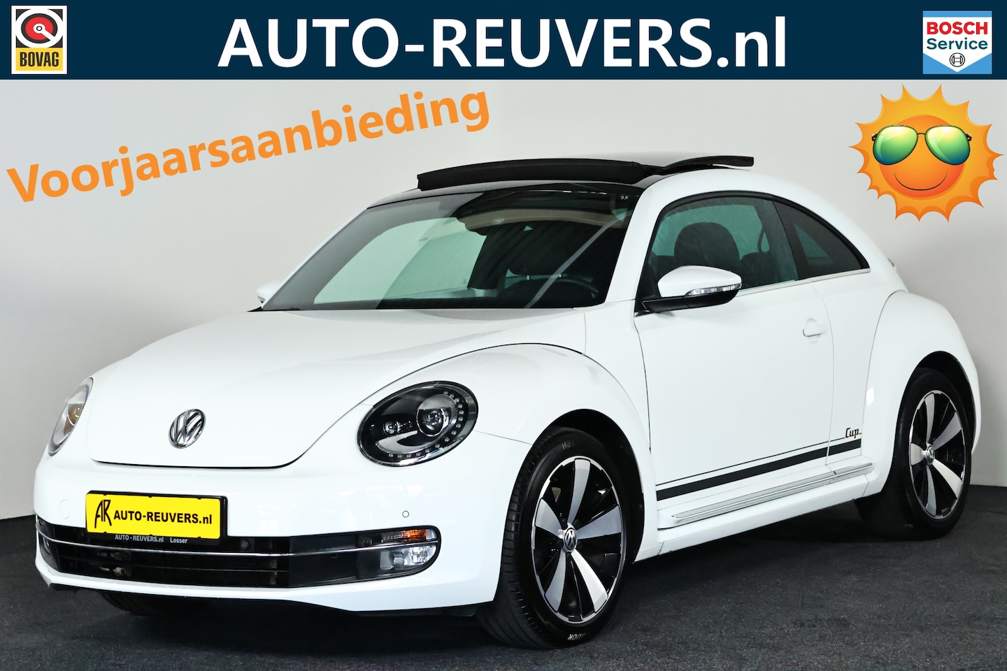 Volkswagen Beetle - 1.4 TSI CUP Edition / Opendak / Xenon / Cruisecontrol / Navi - AutoWereld.nl