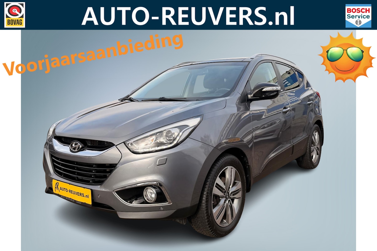 Hyundai ix35 - 2.0 CRDi 4WD Style / Opendak / Leder / Navi / Camera - AutoWereld.nl