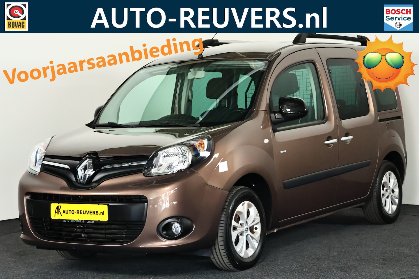 Renault Kangoo Family - 1.2 TCe Limited Start&Stop / Airco / Bluetooth / PDC - AutoWereld.nl