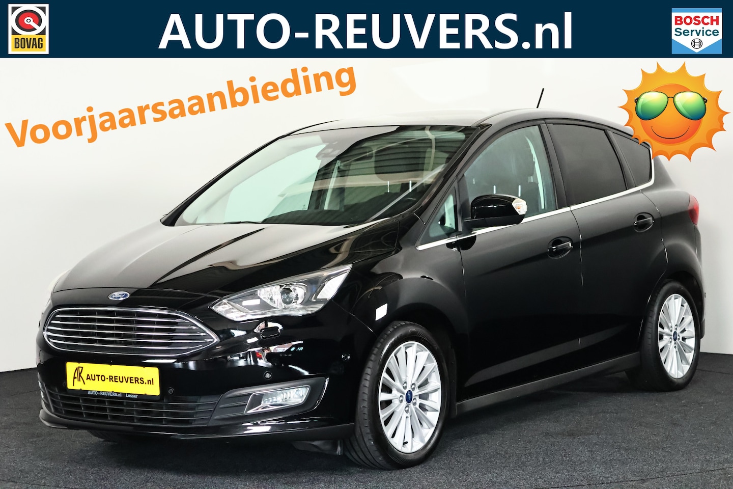 Ford C-Max - 1.0 Titanium / Panorama / Navi / CarPlay / Cam - AutoWereld.nl