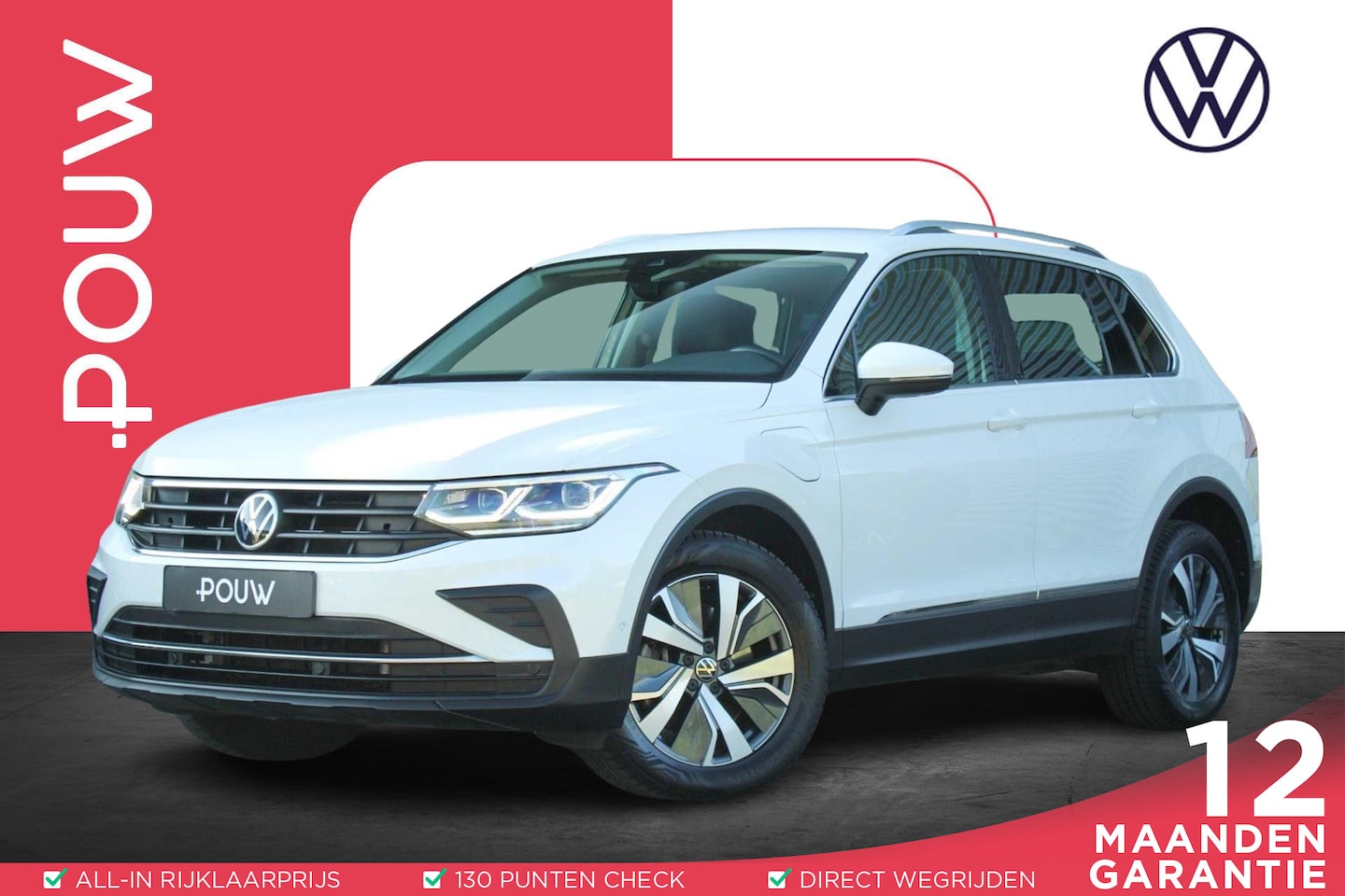 Volkswagen Tiguan - 1.4 TSI 245pk DSG eHybrid | Apple CarPlay/Android Auto | Elektrische Achterklep | Trekhaak - AutoWereld.nl
