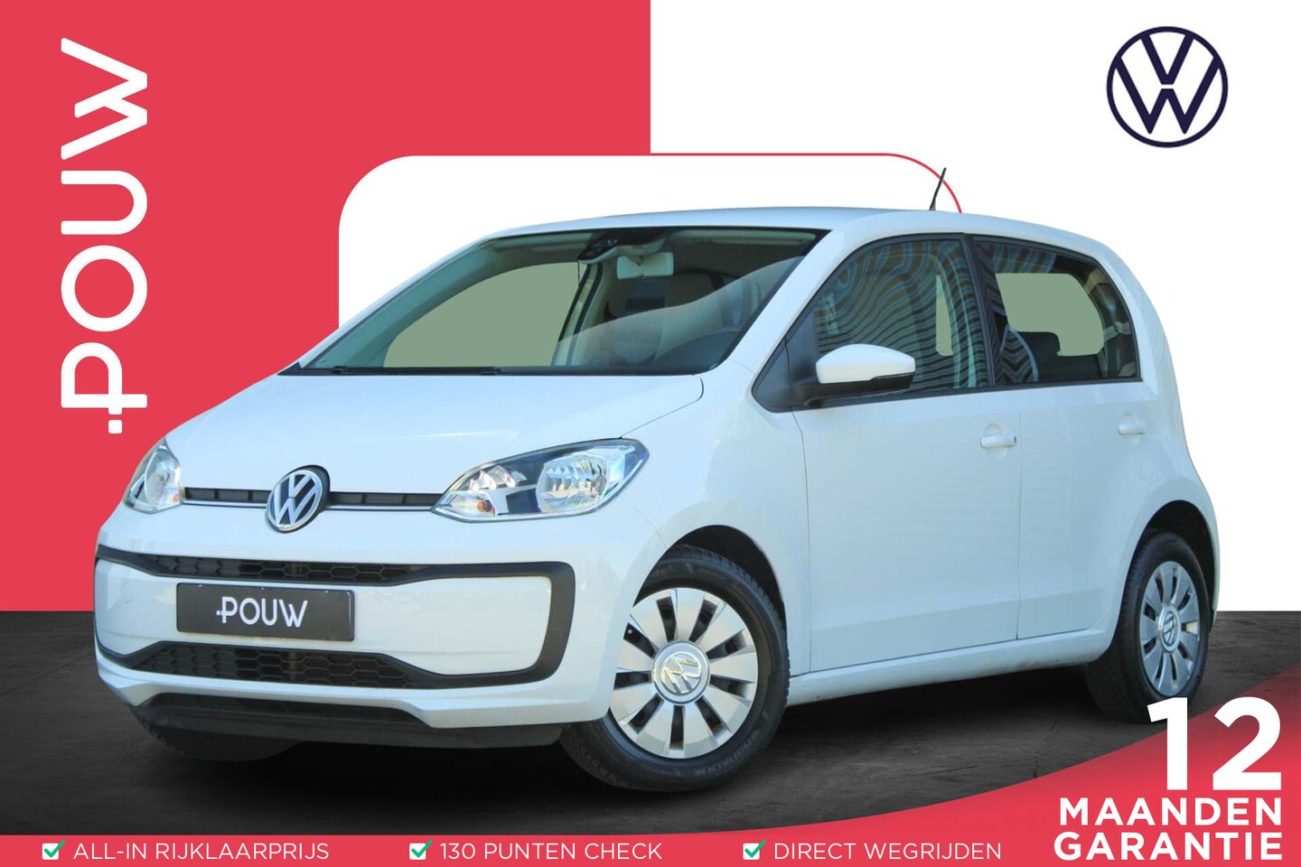 Volkswagen Up! - 1.0 60pk BMT Move up! | All Seasonbanden | DAB+ | Laadvloer Variabel - AutoWereld.nl