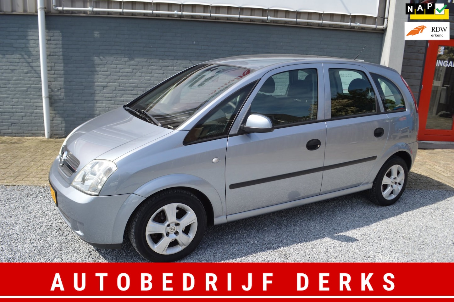 Opel Meriva - 1.6-16V Maxx Cool Airco 5Drs Stuurbekrachtiging Jaar APK - AutoWereld.nl