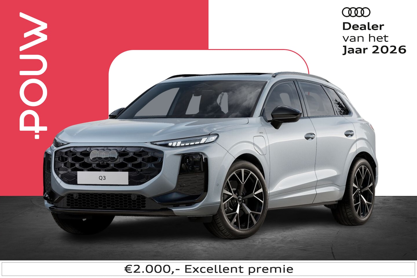 Audi Q3 - 1.5 e-hybrid 272pk S Edition | Panoramadak | 20" Velgen - AutoWereld.nl