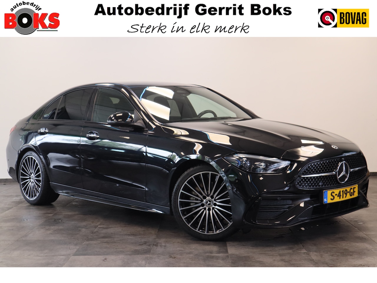 Mercedes-Benz C-klasse - 300 4MATIC AMG Line Burmester ACC Lane Assist Camera - AutoWereld.nl