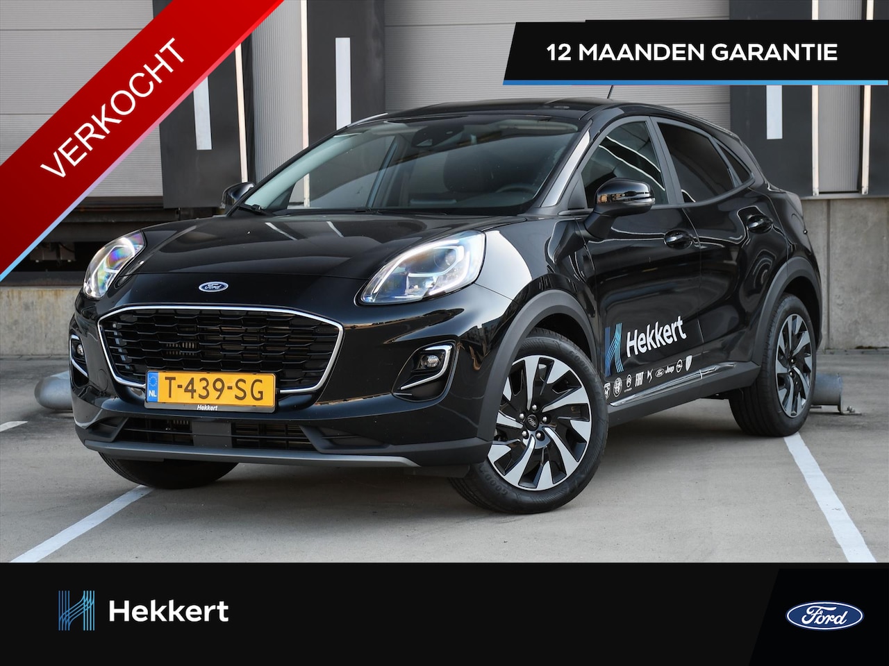 Ford Puma - Titanium 1.0i Ecoboost Hybrid 125pk CRUISE.C | PDC ACHTER + CAM. | WINTER PACK | DAB | APP - AutoWereld.nl
