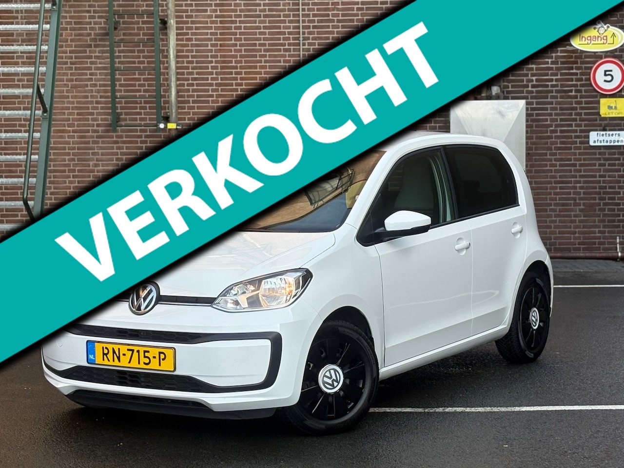 Volkswagen Up! - VW UP 1.0 - NWE APK - Rijklaar- Airco - Bluetooth - AutoWereld.nl
