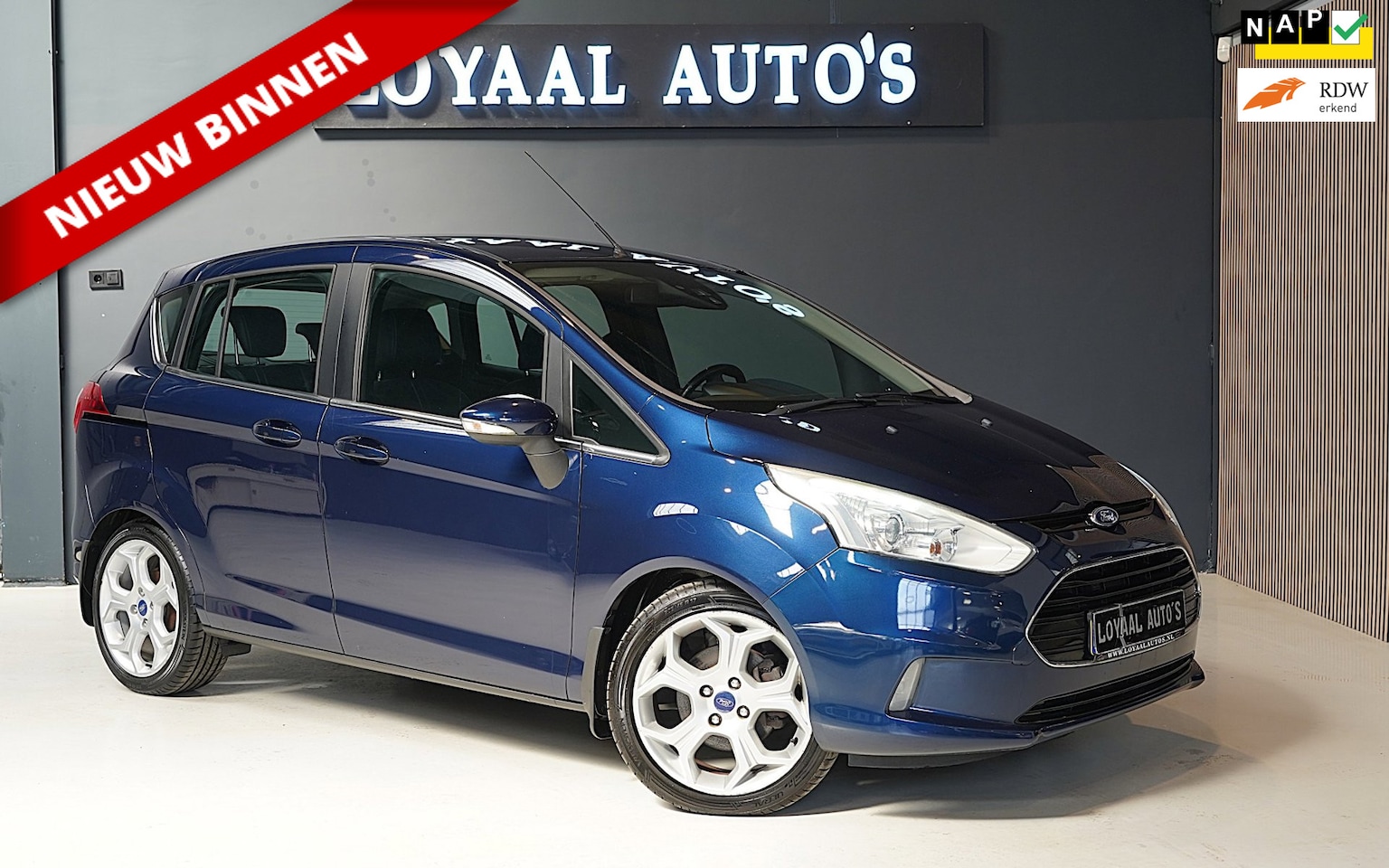 Ford B-Max - 1.0 EcoBoost Titanium| AIRCO | NAP | PDC | APK. - AutoWereld.nl
