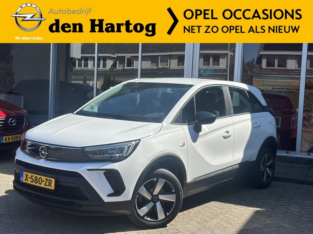 Opel Crossland - 1.2 Turbo Elegance Automaat 130PK Navi/Camera/Trekhaak/Winterpakket - AutoWereld.nl