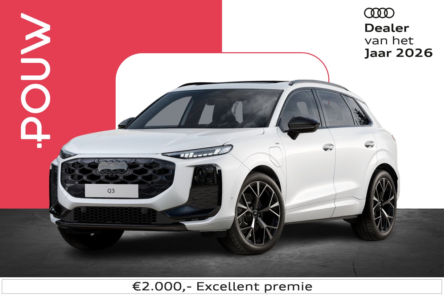 Audi Q3 - 1.5 e-hybrid 272pk S Edition | Panoramadak | Trekhaak Pakket - AutoWereld.nl