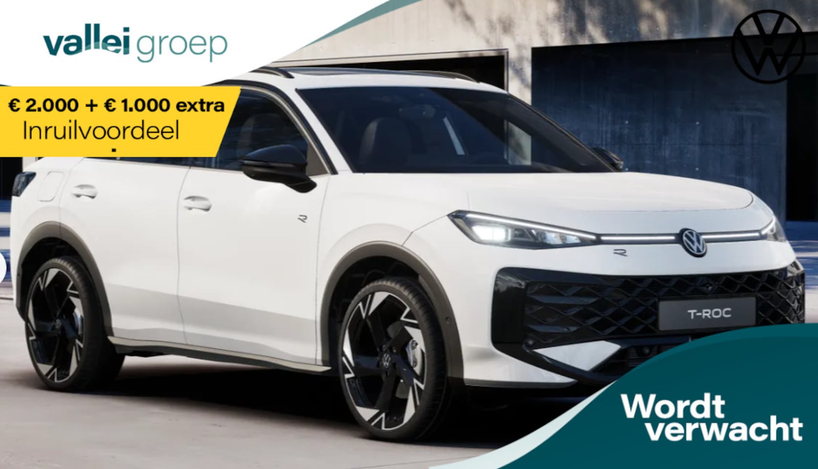 Volkswagen T-Roc - R-Line First Edition 1.5 eTSI 150 pk Black Style - AutoWereld.nl